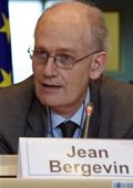 Jean Bergevin making his keynote presentation 